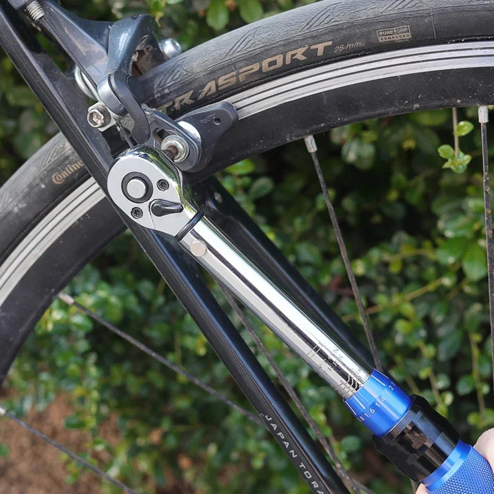 Chave Dinamométrica 1/4 para Bicicleta com Catraca Ajustável