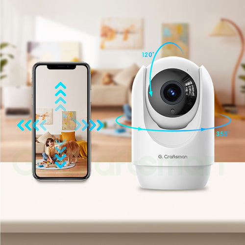 Câmera de Monitoramento Wi-Fi Inteligente com Visão Noturna