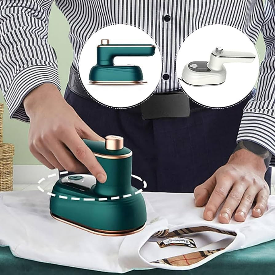 Ferro de Passar Roupas Portátil a Vapor