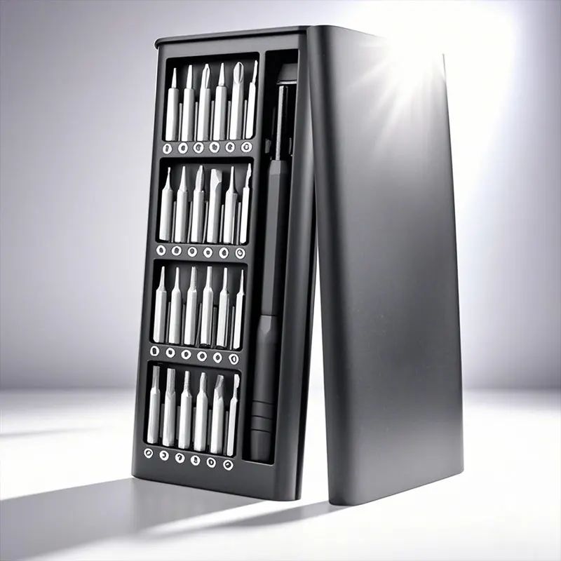 Kit de Chaves de Precisão 24 em 1 com Cabo de Plástico