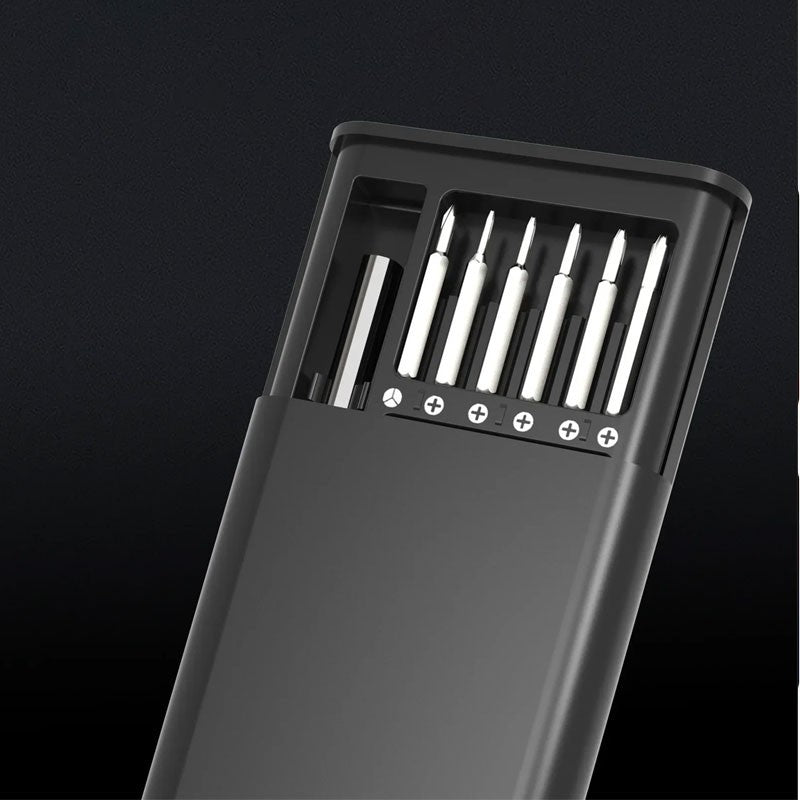 Kit de Chaves de Precisão 24 em 1 com Cabo de Plástico